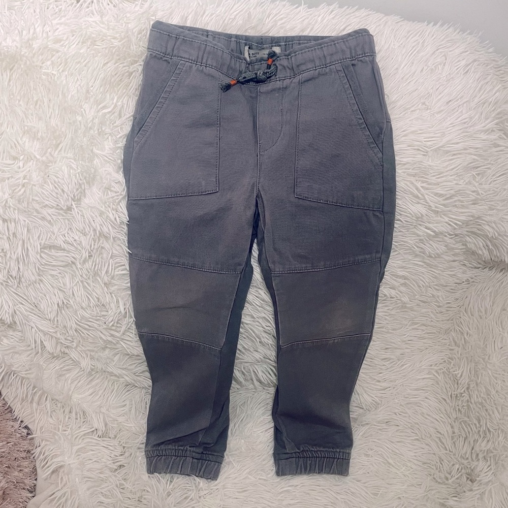 ZARA Boys Grey Pants w/ Pockets & Drawstring